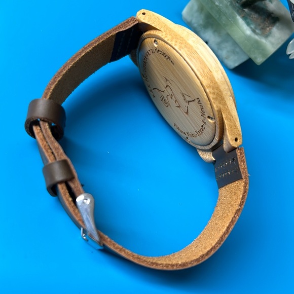 🖤Hawaii KOA WOOD watch NWOT main image 8